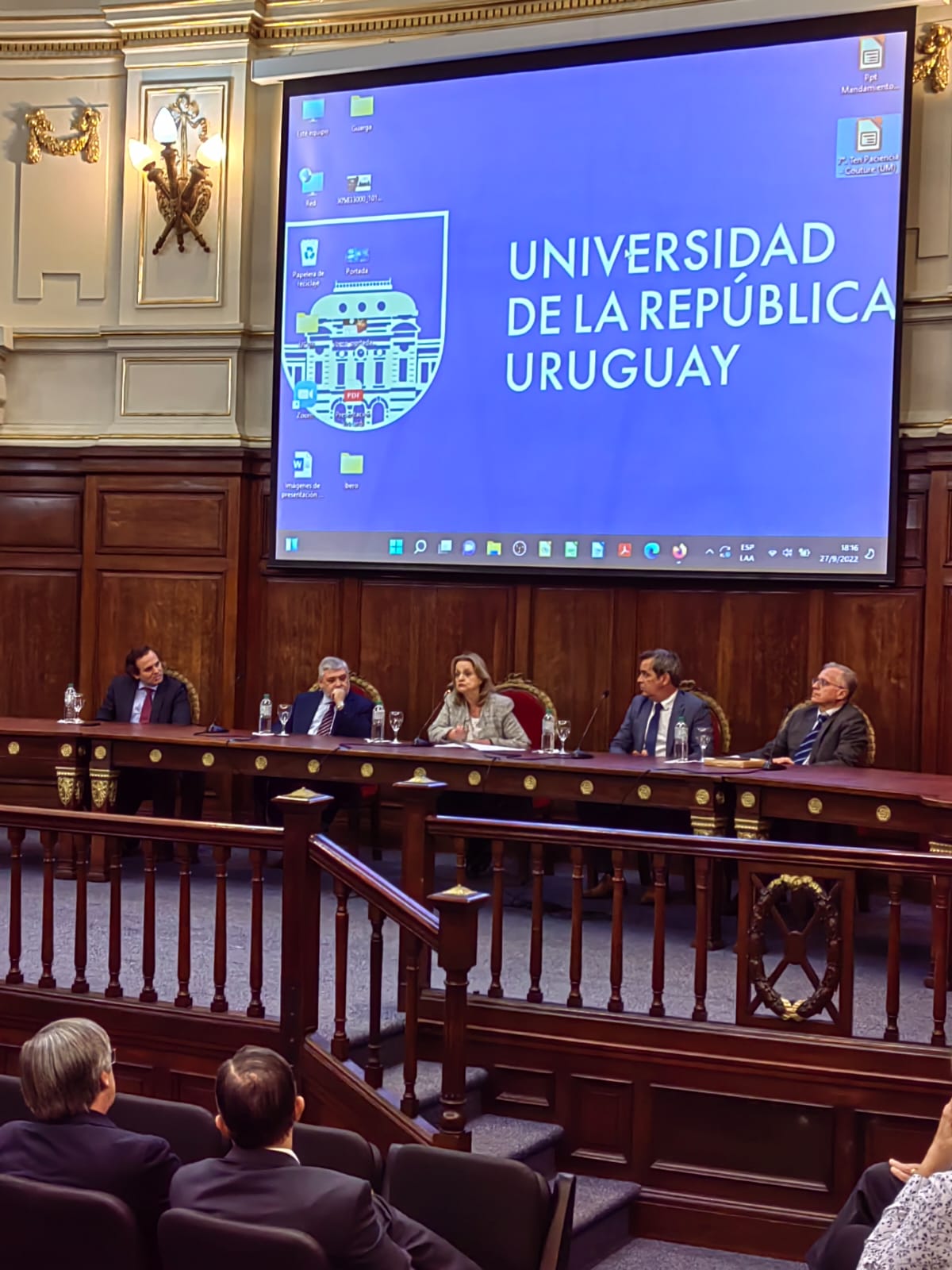Facultades de Derecho de Uruguay analizaron en paraninfo de Udelar los