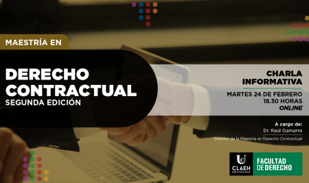 CHARLA INFORMATIVA :: MAESTRÍA EN DERECHO CONTRACTUAL