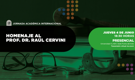 Homenaje al Prof. Dr. Raúl Cervini