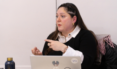 Desirée Pagliarini obtuvo el título de magíster en Derechos Humanos
