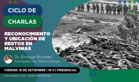 Ciclo de charlas | Reconocimiento y ubicación de restos en Malvinas