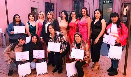 Finalizó en Salto el curso-taller de maquillaje para mujeres liberadas impulsado por el Proyecto Crisálidas