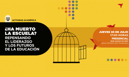 ¿Ha muerto la escuela? Dos especialistas chilenos llegan para reflexionar sobre la educación